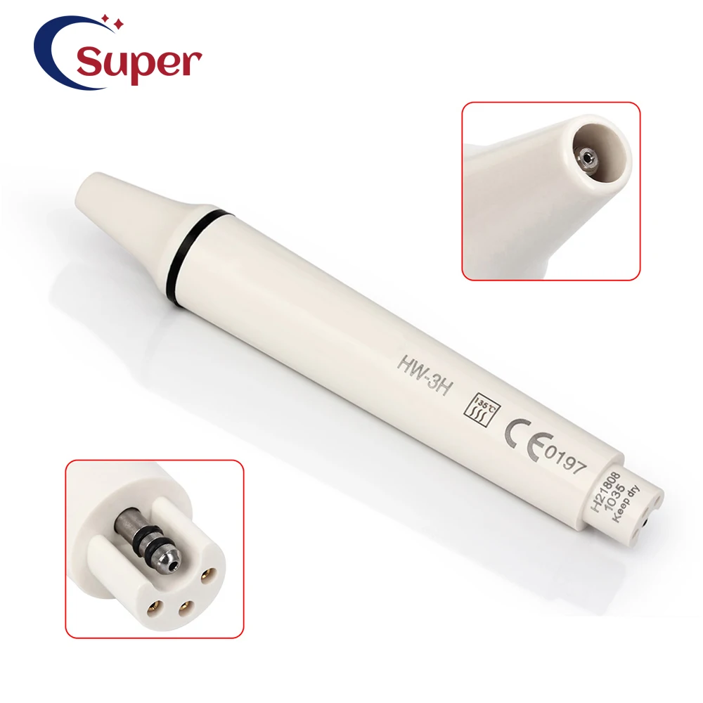 Dental Ultraschall Piezo ohne Licht Scaler Handstück HW-3H Abnehmbare Fit Für E*S Zahnmedizin Ultraschall Scaler Zähne Bleaching Image
