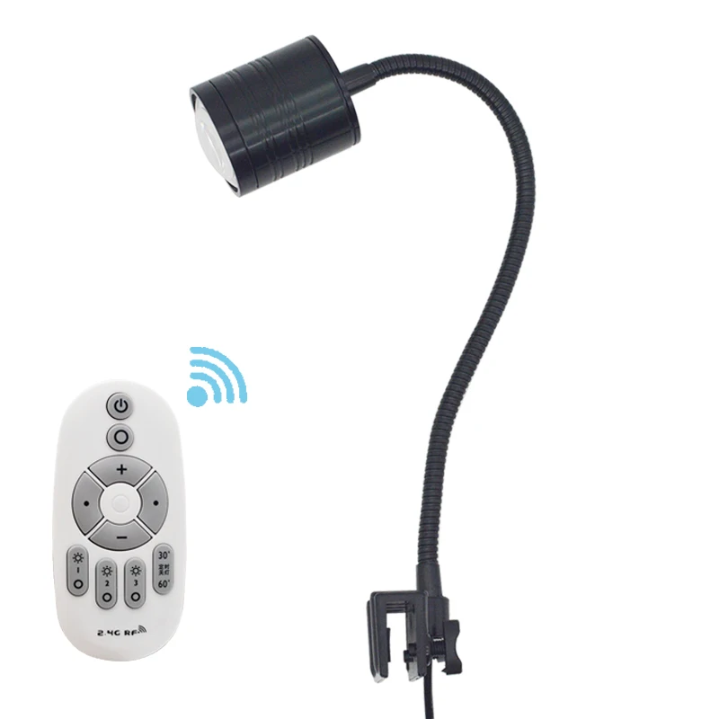 Aquarium LED Licht Aquarium Dekoration Scheinwerfer Pflanzen Wachsen Fernbedienung Dimmbare Lampe Schildkröte Reptilien Zubehör 3w 5w 7w Image