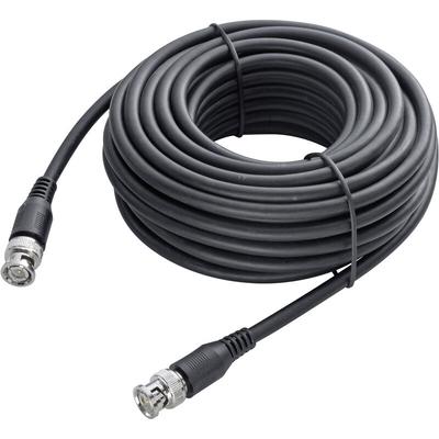 Sygonix - SY-4714546 Video Verlängerungskabel [1x BNC-Stecker - 1x BNC-Stecker] 1.00 m Schwarz Image