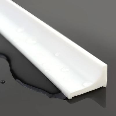 Faltbare Duschbarriere und Rückhaltesystem für Wasserdamm und hält Wasser innerhalb der Schwelle (2 Image