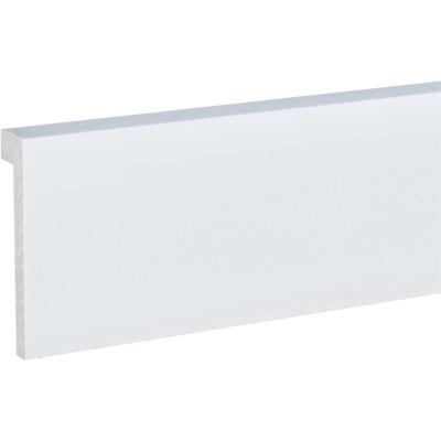 Proviston - Fliesenabdeckleiste 22 x 100 x 2000 mm Moderne Sockelleiste Eckiges Profil Hochwertige Image