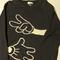 Disney Sweaters | Jack And Jones Mickey Mouse Sweater Black., Large | Color: Black/White | Size: L