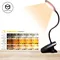 Lampe de bureau Portable lampe de lecture Rechargeable protection des yeux lampe de livre LED USB lampe de lecture contrôle tactile pince lampe de bureau de Table