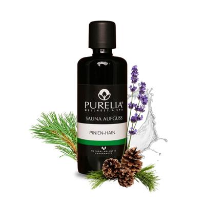 Saunaaufguss Konzentrat Pinien-Hain 100 ml natürlicher Sauna-aufguss - Purelia