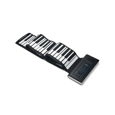 88 Key Roll Up Piano Portable Hand Roll 128 Rhythms Tones Rechargeable