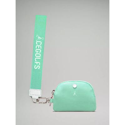 Purple Pouch Wristlet