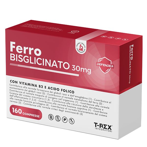 T-Rex Integratori Ferro Integratore 160 compresse pz Compresse