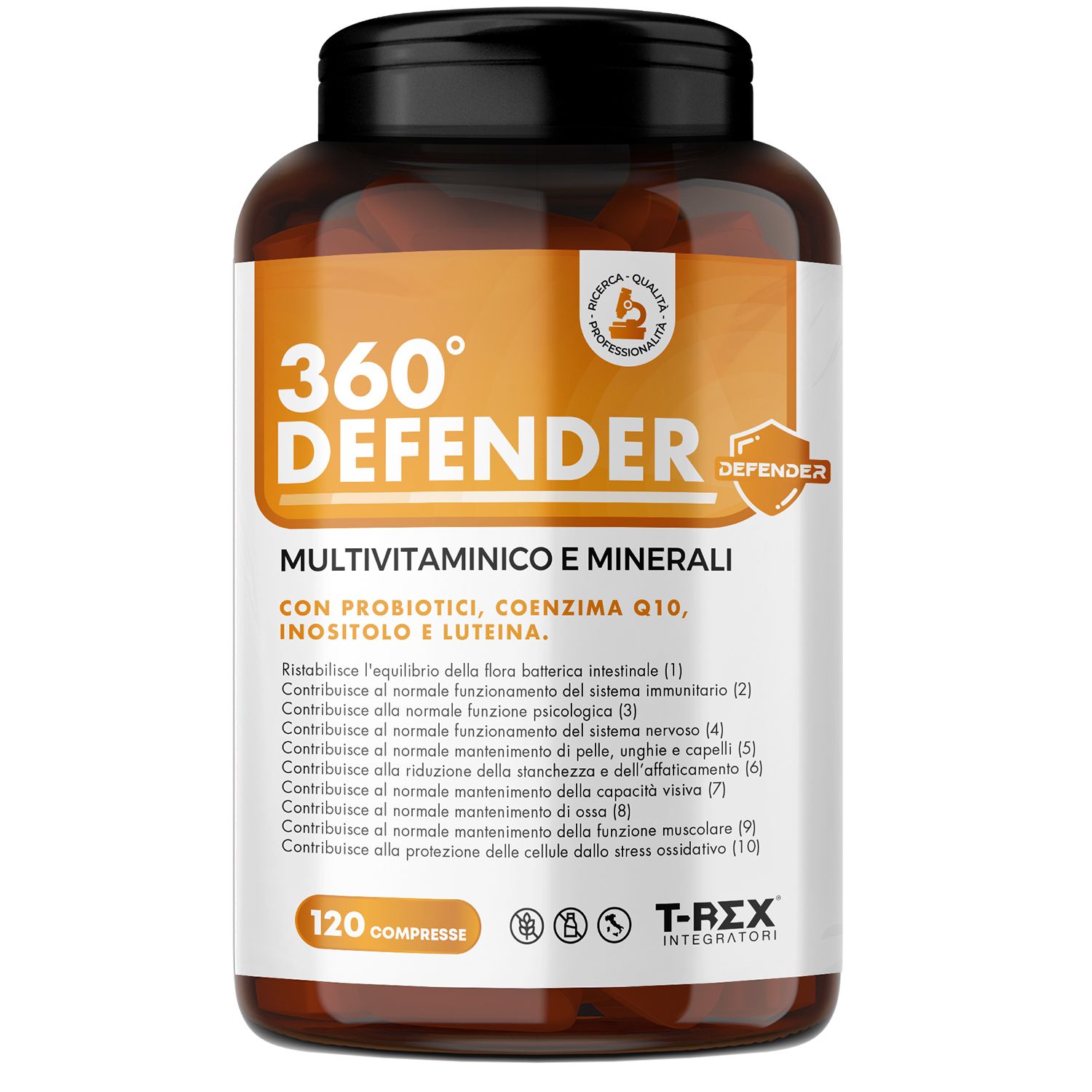 T-Rex Integratori 360 Defender Multivitaminico 120 compresse pz Compre