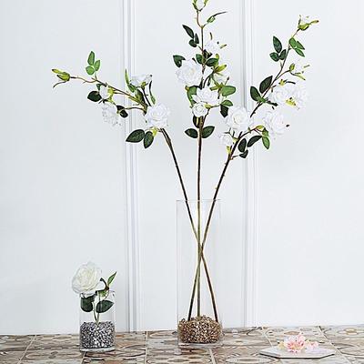 2-Pieces 38" Silk Rose Single Stems