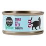 24 x 70g Tuna with Beef Cosma Nature Wet Cat Food