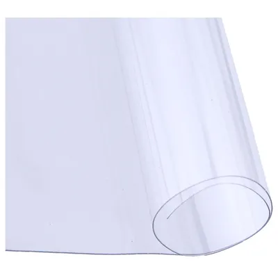 50x120cm Rolle klar ultra-transparentes PVC-Gewebe weiches Glas gewebe wasserdicht für DIY Handwerk