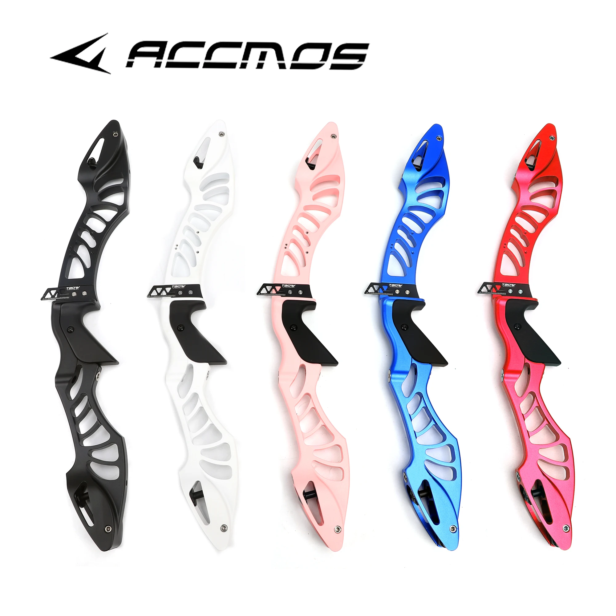 JUNXING H7 Recurve-Bogen-Riser, 25 Zoll, ILF-Schnittstellengriff für den rechten Gebrauch, Bogenschießen, Jagd, Schießbogen-Riser Image