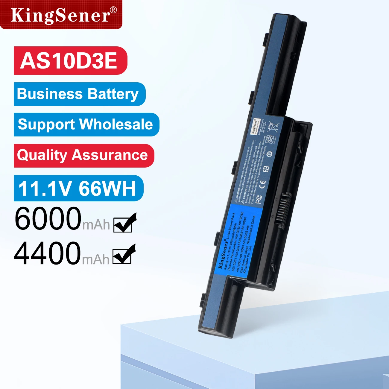 KingSener AS10D31 Laptop Batterie Für Acer 5742 4551G 4741G 5560G 5741G 5742G 5750G 7750G 7760G AS10D51 AS10D71 AS10D81 AS10D73 Image