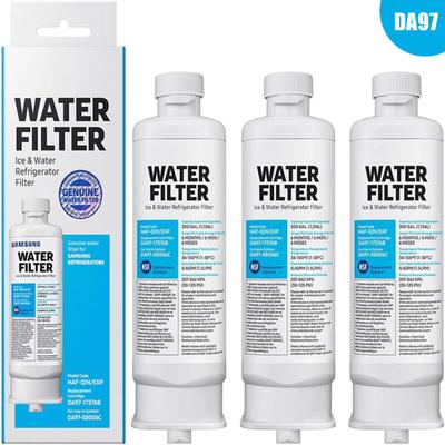 Rnemitery - 3er-Pack Ersatz-Kühlschrank-Wasserfilter DA97-17376B DA97-08006C haf-qin haf-qin/exp Image