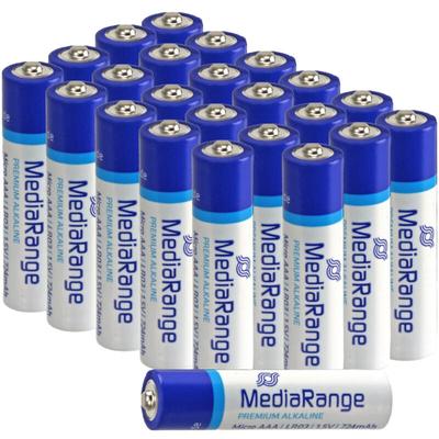 MEDIARANGE Alkaline Batterien MRBAT103, Micro AAA, 24er Pack