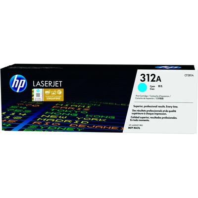 HP Tonerkartusche "312 LaserJet" Tonerpatronen blau (cyan)