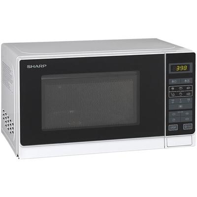 Sharp Mikrowelle »R-242 WW« 800 W weiß, 43.9x26x35.8 cm