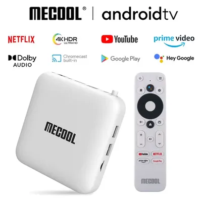 Mecool km2 4K Android TV Box Amlogic S905X4 2GB 8GB USB3.0 100M LAN 2.4G 5G WiFi doby atmos Audio TV