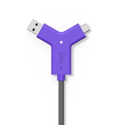 Logitech Swytch AV-Sender & -Empfänger Schwarz, Violett Image