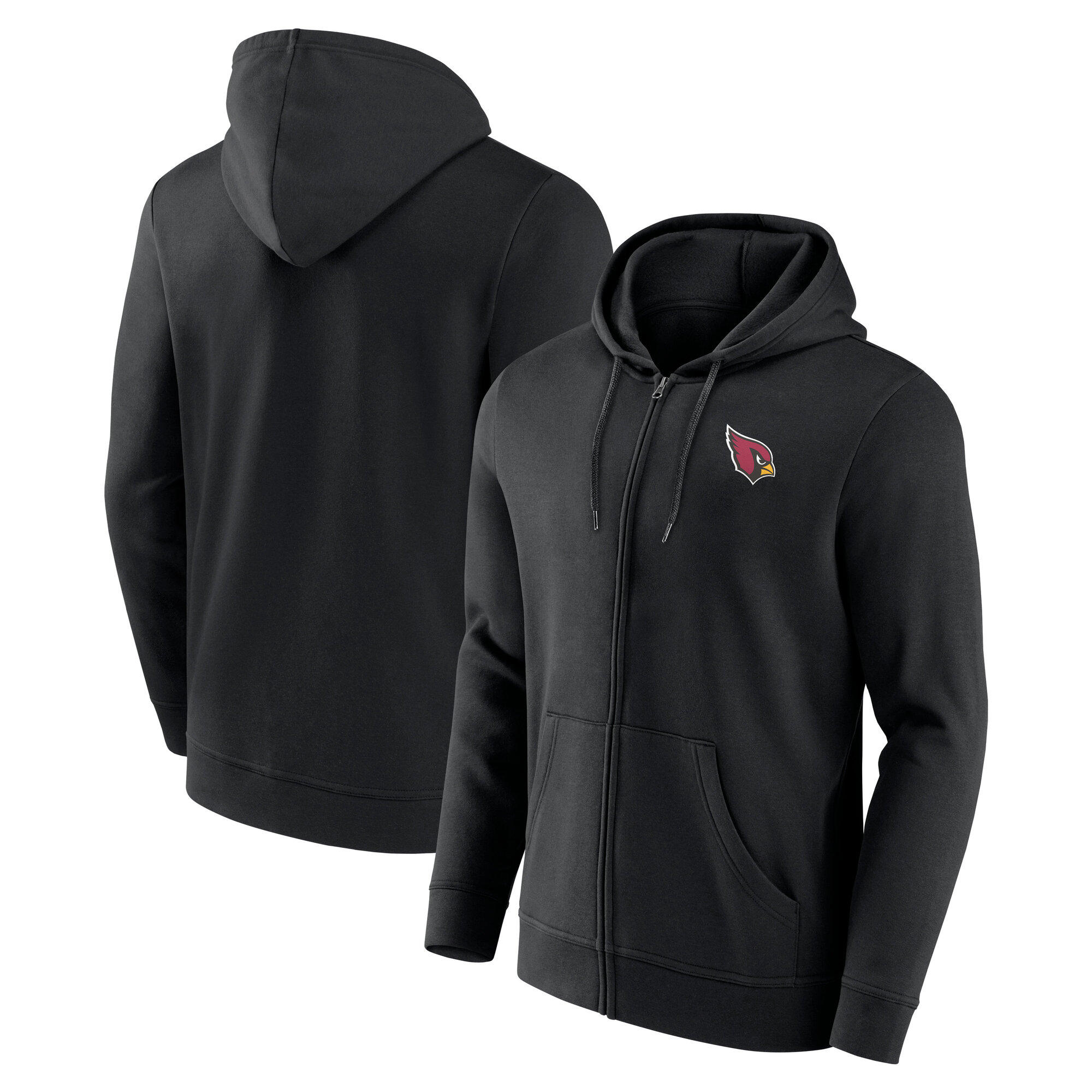 Arizona Cardinals Primary Logo Full Zip Hoodie - Herren Image