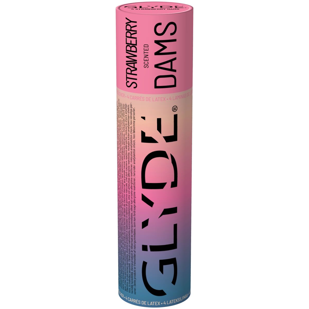 Glyde Dams *STRAWBERRY* 4 pz Salviette
