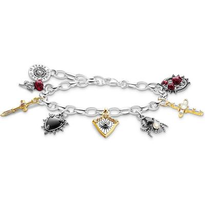 Thomas Sabo - Armband 925er Silber, Gelbgold Armbänder & Armreife 1 ct Damen