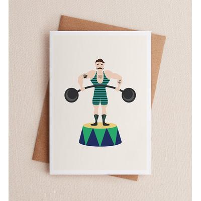 1-800-Flowers Everyday Gift Delivery Strongman Get Well Greeting Card