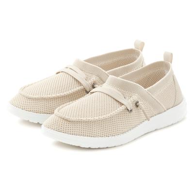 Sneaker VIVANCE, Damen, Gr. 36, beige, Obermaterial: 50% Lederimitat, 50% Textilmaterial. Futter: 100% Textilmaterial. D