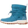 Winterboots KAPPA, Gr. 40, blau (petrol, sanftes weiß), Textil, Synthetik, clean, sportlich, Schuhe, für kalte Tage und Schmuddelwetter