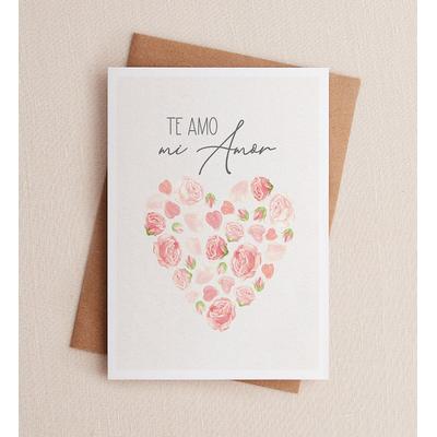 1-800-Flowers Everyday Gift Delivery Te Amo Mi Amor Romance Greeting Card Te Amo, Mi Amor