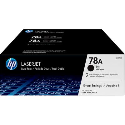 HP Tonerpatrone "78A" Tonerpatronen schwarz (schwarz 1)