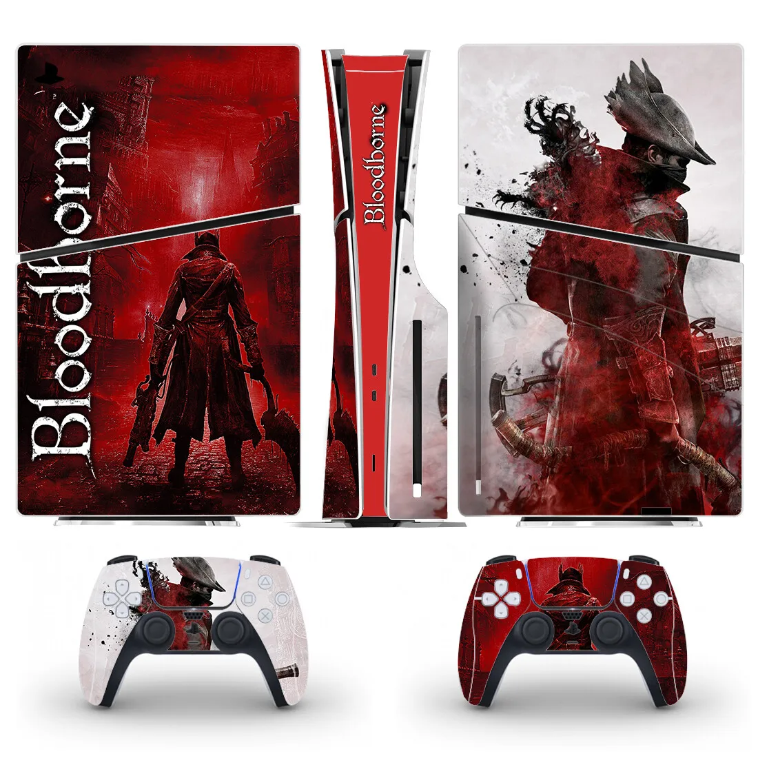 Gioco Bloodborne PS5 Slim Disc Skin Sticker Decal Cover per Console Controller PS5 Slim Disk Skin Sticker Vinile
