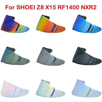 Helmet Visor for SHOEI Z8 NXR2 RF1400 RF-1400 CWR-F2 CWR-F2R X15 X-Fifteen X-SPR Pro Shield Sunscreen Windshield Helmet Parts