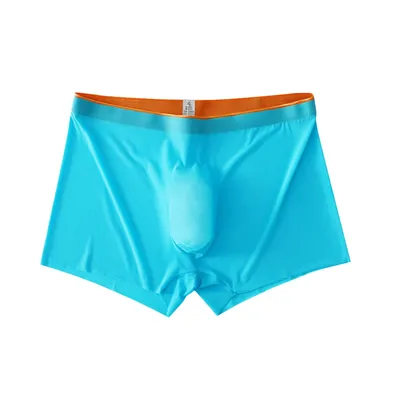 Sexy Männer schiere Eis Seide Ausbuchtung Beutel niedrige Unterwäsche Stretch atmungsaktive Image