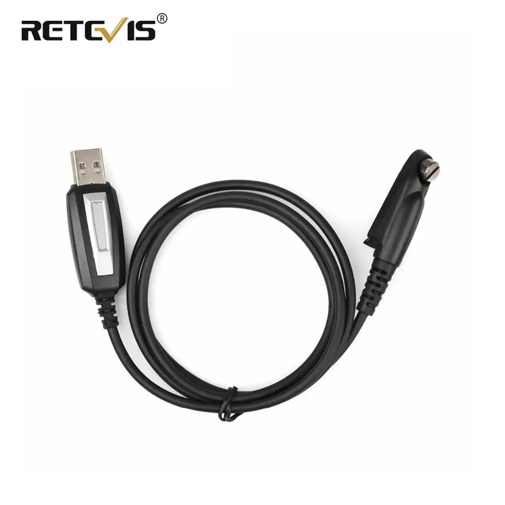 Retevis Walkie Talkie Zubehör Programmierkabel für Retevis RT87 RT83 RT647 RT47 TYT MD-398 Unterstützt Windows XP/7/8/10 System Image
