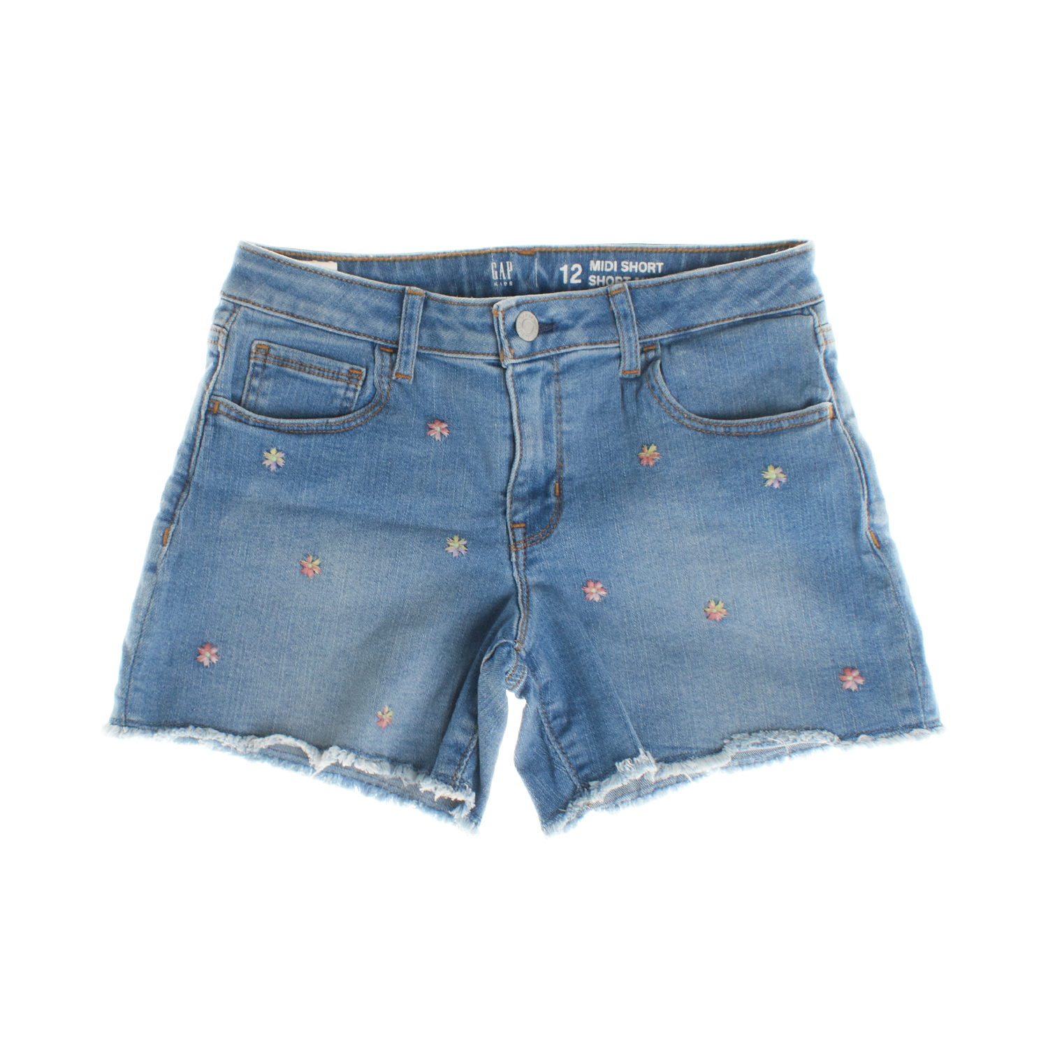 Midi-Jeansshorts 557318 Mädchen Image