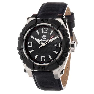 Timberland Herrenuhr Quartz Silber Schwarz