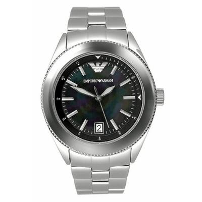 Emporio Armani Damenuhr Quartz Silber