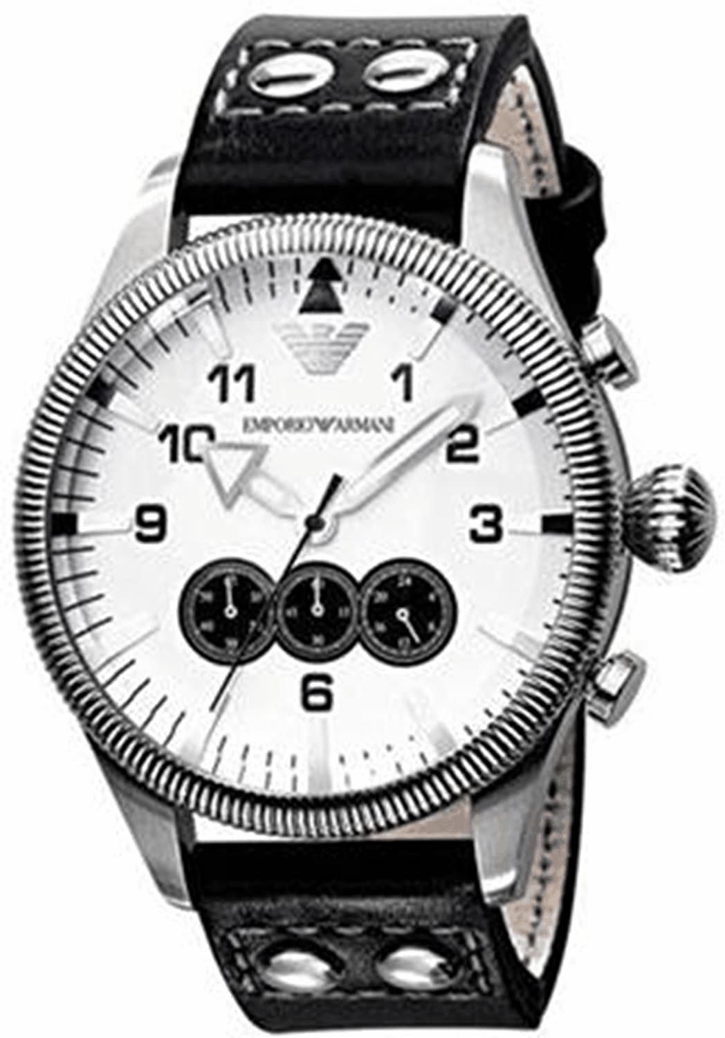 Emporio Armani Herrenuhr Quartz Silber Image