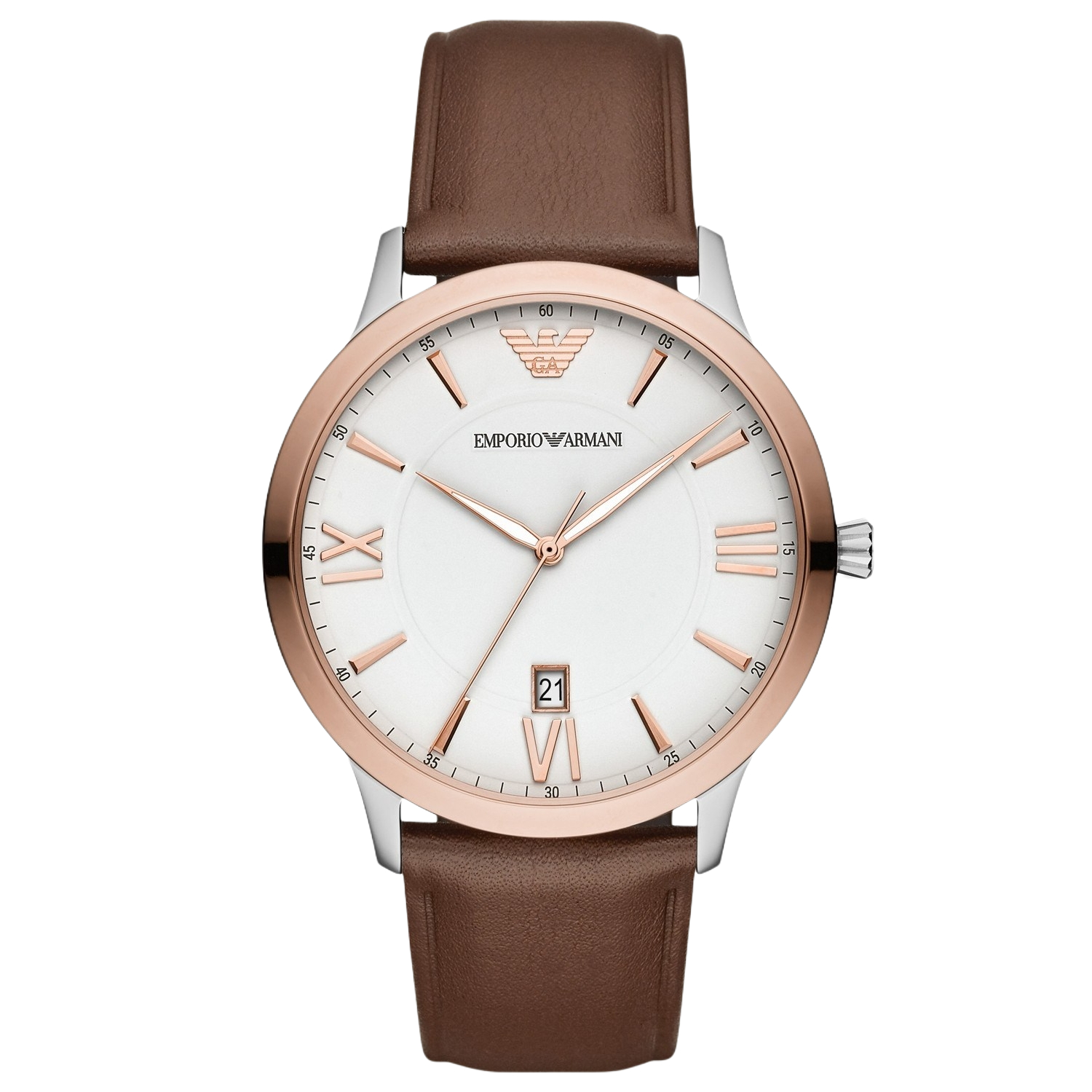 Emporio Armani Herrenuhr Quartz Grau Image
