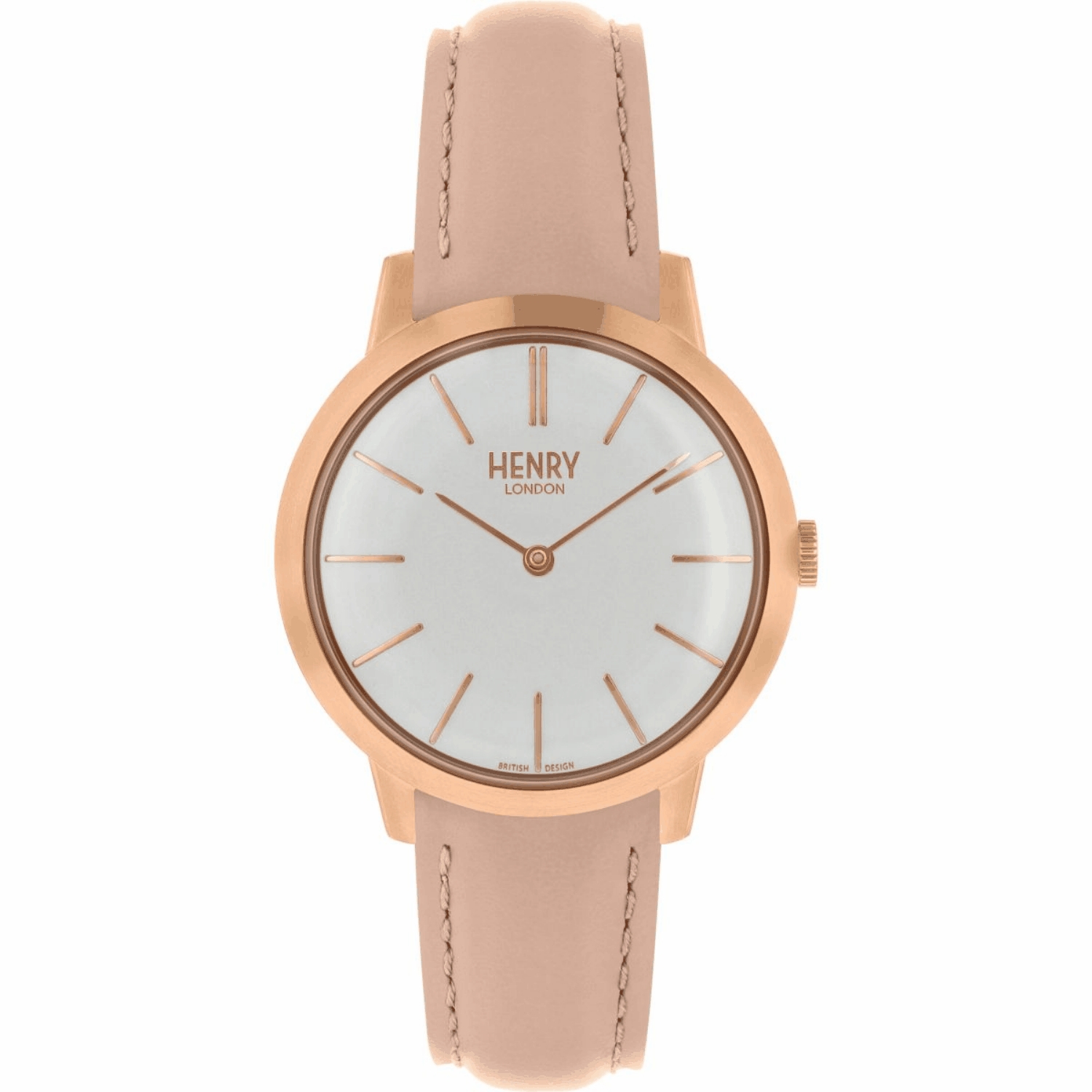 Henry London Damenuhr Quartz Rosegold Image