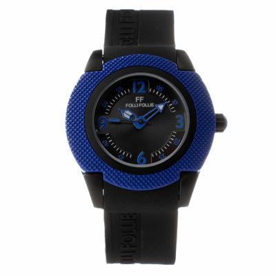 Folli Follie Damenuhr Quartz Schwarz Blau