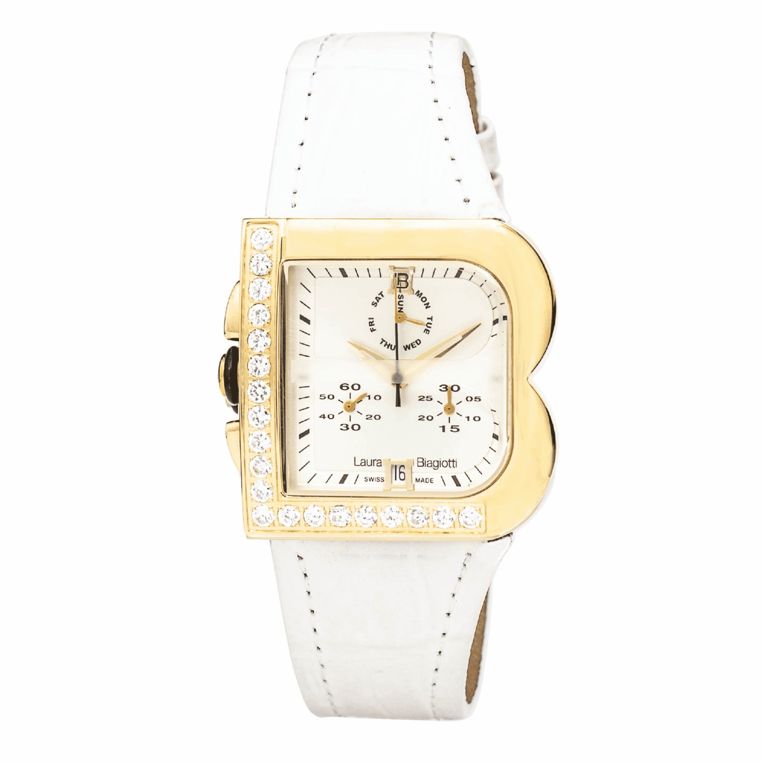 Laura Biagiotti Damenuhr Quartz Gold Image
