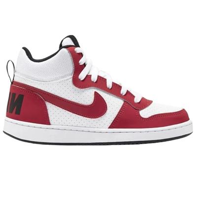 Rote Nike Court Borough Mid Top-Trainer Image