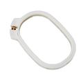 Kuyiluo embroidery hoop Embroidery Set Square Cross Stitch Circle Set For Kids And Adults (11 x 16cm) Creamy White