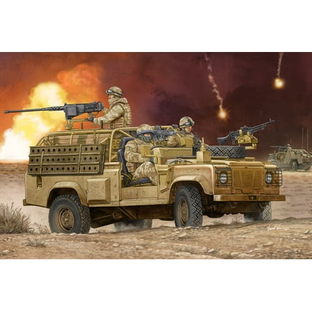 1/35 Land Rover Wolf W MIK 4X4 Truck Plastic Models Armor/Military 1/35