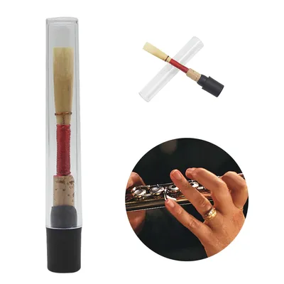 Soft Oboe Reed Good Quality Oboe Tubes with Transparent Plastic Storage Box Wind Instrument Part