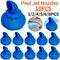 Pool Jet Nozzles Swimming Pool Accessory Return Jet for Swimming Pool Outlet Jet Pool Inlet Nozzle