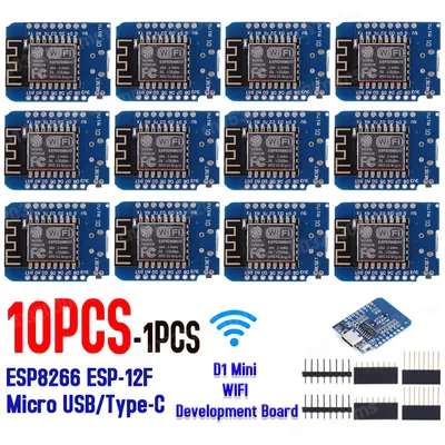 D1 Mini WIFI Development Board ESP8266 ESP-12 ESP-12F CH340G CH340 V2 Usb Wemos D1 Mini Nodemcu Lua