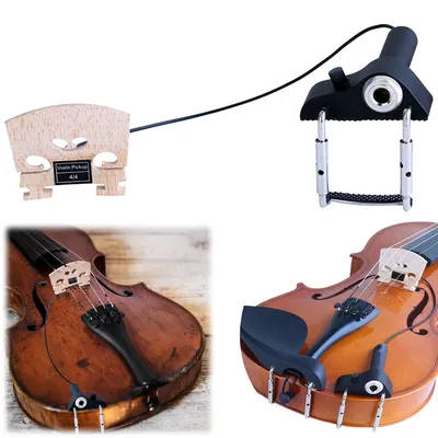 High Quality Violin Pickup Electronic Organ Instant Authentic Acoustic Sound Pickup for Violin Easy